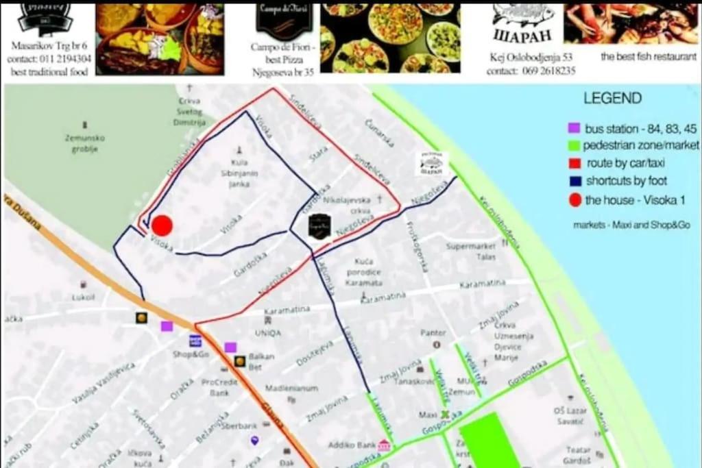 Beograd - Apartman "Gardos" מראה חיצוני תמונה